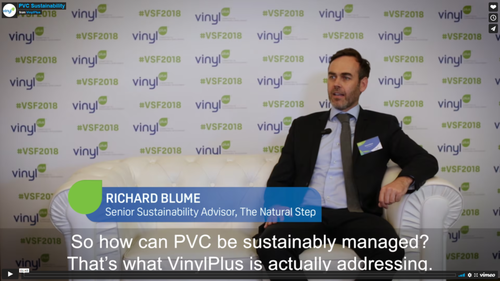 VSF 2018: PVC Sustainability
