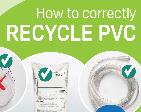 How to recycle medical PVC
