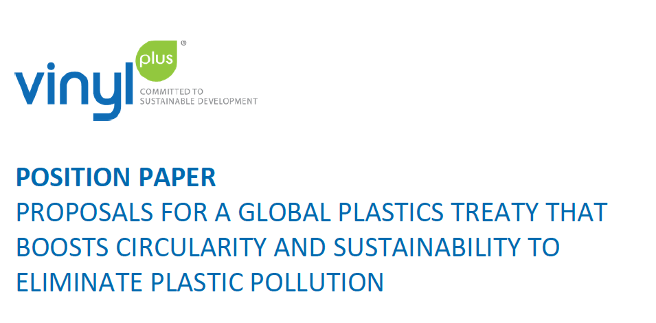 Position Paper: Proposals for a Global Plastic Treaty that boosts circularity and sustainability to eliminate plastic pollution